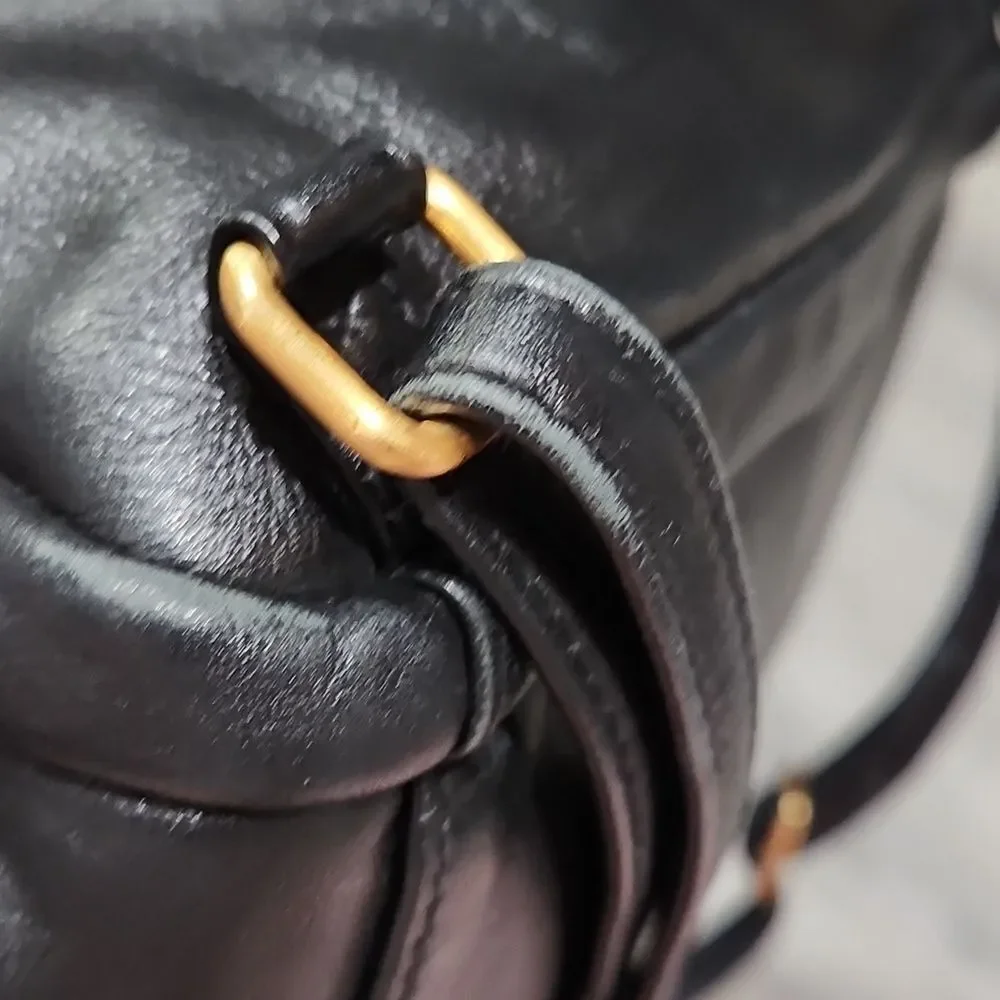 Y2K Black Etienne Aigner Backpack Sling Bag